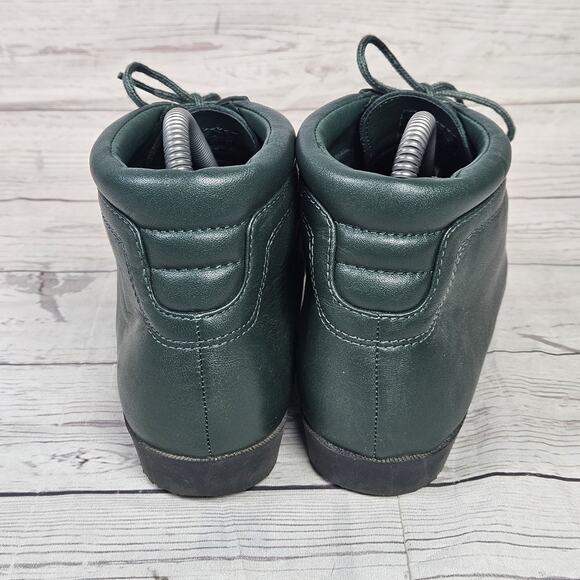 Vintage West 31 St Boots Green Ankle 5 Eyelet Lace Up Size 7.5 - Picture 4 of 7